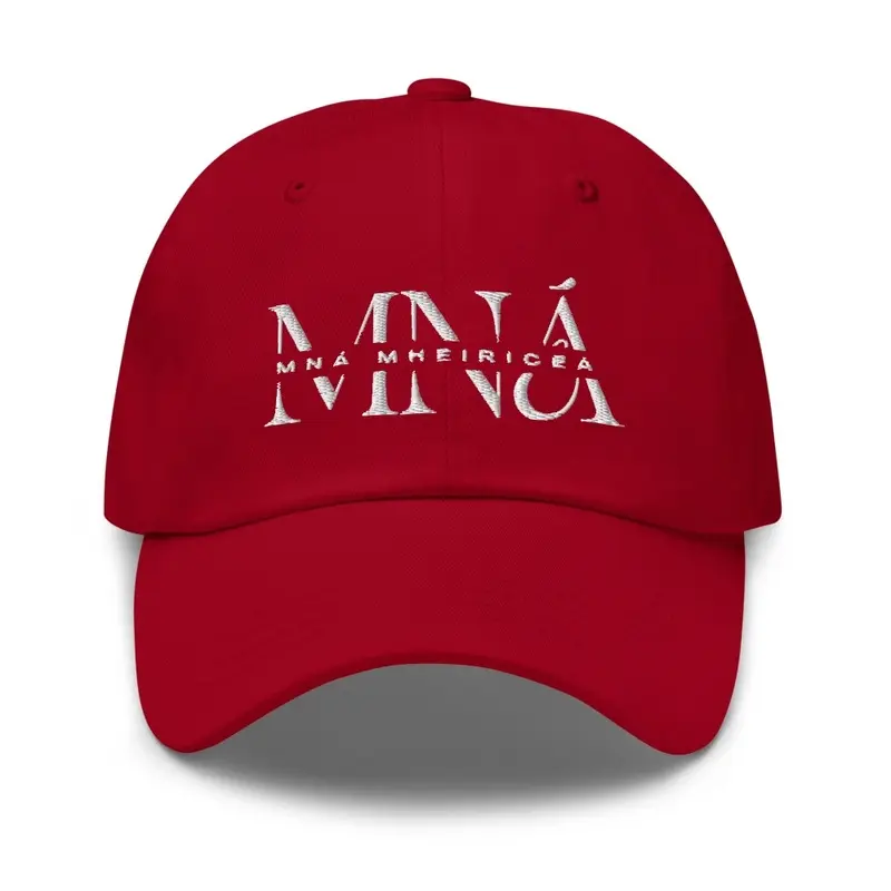  Mná Mheiriceá Ball Cap (Red)